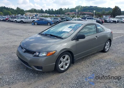2007 Honda Civic Ex из США, поврежденный, VIN 2HGFG12847H523057